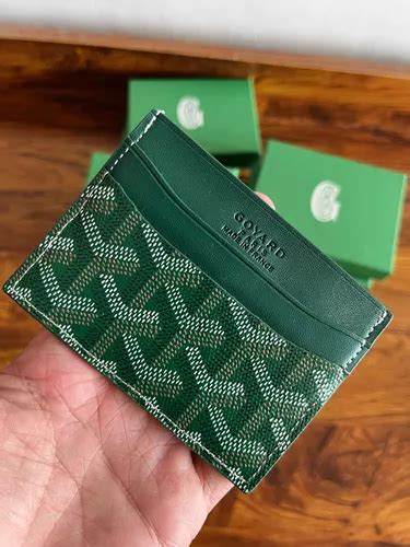 tarjetero goyard verde|the Goyard website.